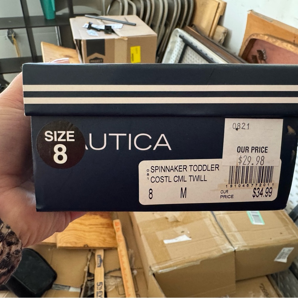Nautica Spinnaker Toddler Shoes - Navy Blue